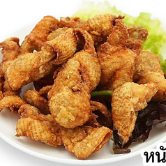 鶏皮唐揚げ