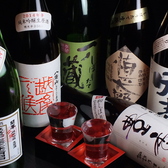 各種焼酎・日本酒・地酒取り揃えております♪随時２０～25種ほどをご用意！