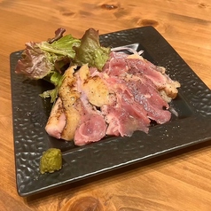 鶏たたきのカルパッチョ　～ゆず胡椒添え～