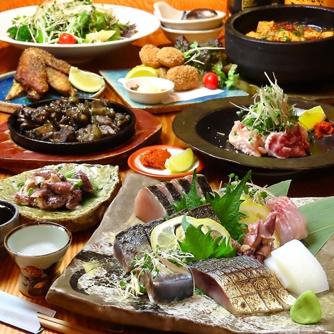 漁師から直接仕入れる魚介が旨い！