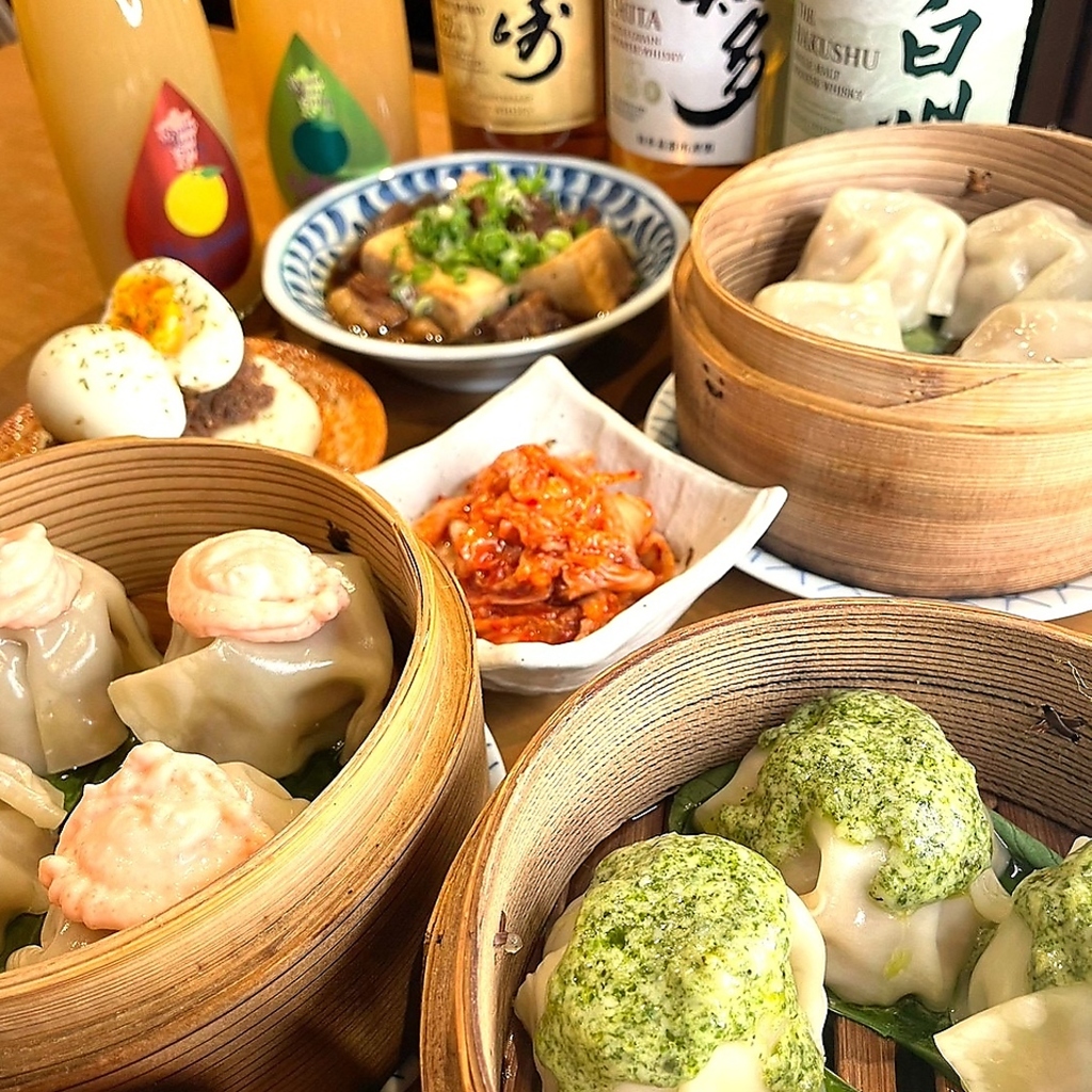 焼売を始めとした飲み放題付きコース宴会コースは税込3,980円より！