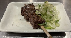 牛はらみネギ塩串