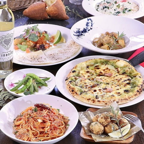 料理の鉄人で修業をしたシェフが作る【豪華食材！食べ飲み放題3400円～】