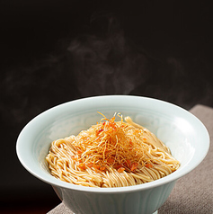 特製ネギ油和え麺