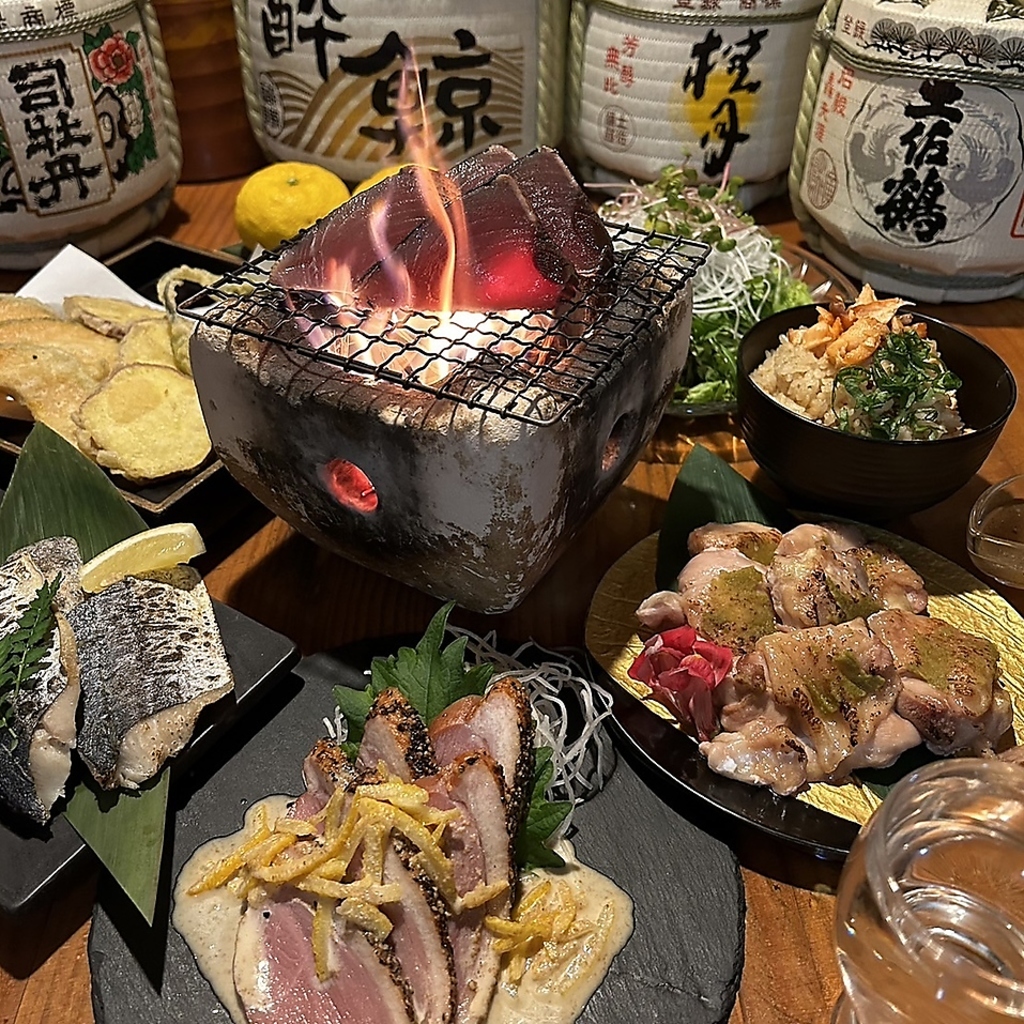 海自慢の創作料理をご堪能いただける、飲み放題付コースを多数ご用意しました！