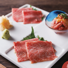 和牛生肉 三種盛り