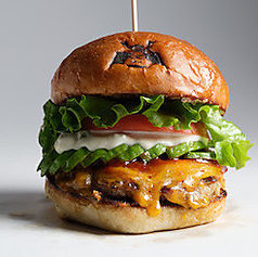 アボカドチーズバーガー