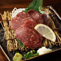 料理メニュー写真&nbsp;霜降り馬刺し