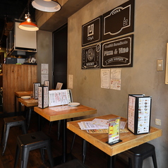 【テーブル席：2名席×5】