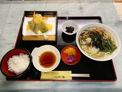 山菜ソバ・うどん定食