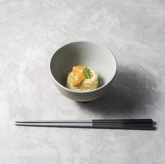 生雲丹の冷製カッペリーニ