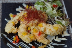 自家製ソースのエビマヨ