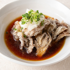 カブと舞茸の揚げ出し