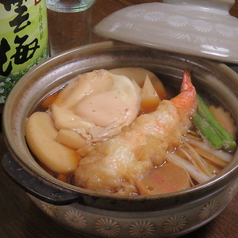 【うどんも自家製♪】鍋焼きうどんの写真