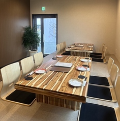 6名様までお座りいただける座敷席