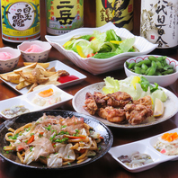 3500円(税込)2H飲み放題付のコースがコスパ抜群！