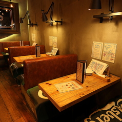 【テーブル席：～6名席×1】