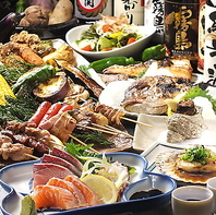 炉ばた焼以外も充実◎お酒が進む絶品料理もご堪能あれ