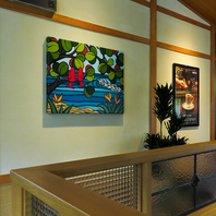 アートに彩られた心地よいリラックス空間