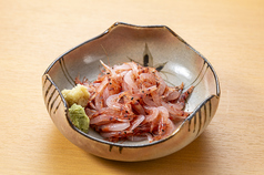 ◎駿河湾 生桜えびの刺身