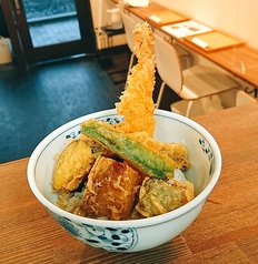 ご馳走天丼  ミニ  京生麩入り