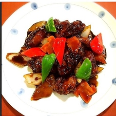 スブタ/豚肉とピーマンの細切炒め