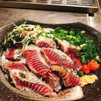 枕崎直送とろ腹皮や朝引き薩摩鶏刺し◎薩摩の味を堪能♪