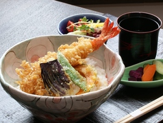 海老天丼　