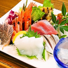 お刺身盛り合わせ[Sashimi platter]