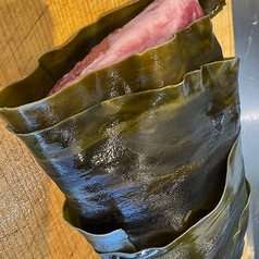 昆布締めロース