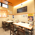 JR横須賀線「逗子」駅・京急逗子線「逗子・葉山」駅からスグ♪ランチ・晩ごはん・ちょい飲みなど様々なシーンでご利用いただけます。テーブル席は人数に合わせて調整できます！少人数にも団体様にも対応可能！