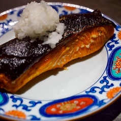 銀鮭の原始焼き～大根おろし～