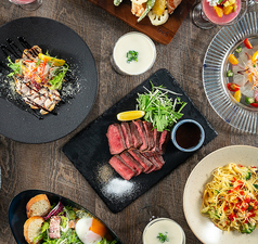 瀬戸内バル LA TERRAZZA ラ テラッツァ マイステイズ松山のコース写真