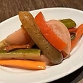 料理メニュー写真&nbsp;有機野菜のピクルス