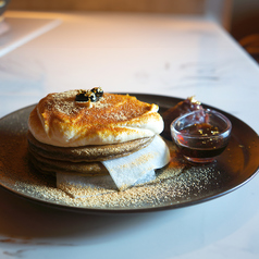 もちもちほうじ茶パンケーキ