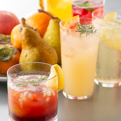 女性人気　季節のフルーツカクテル♪