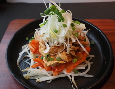 鉄板あぐー豚キムチ