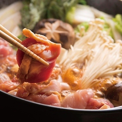 鉄なべ鶏すき焼き（一人前）