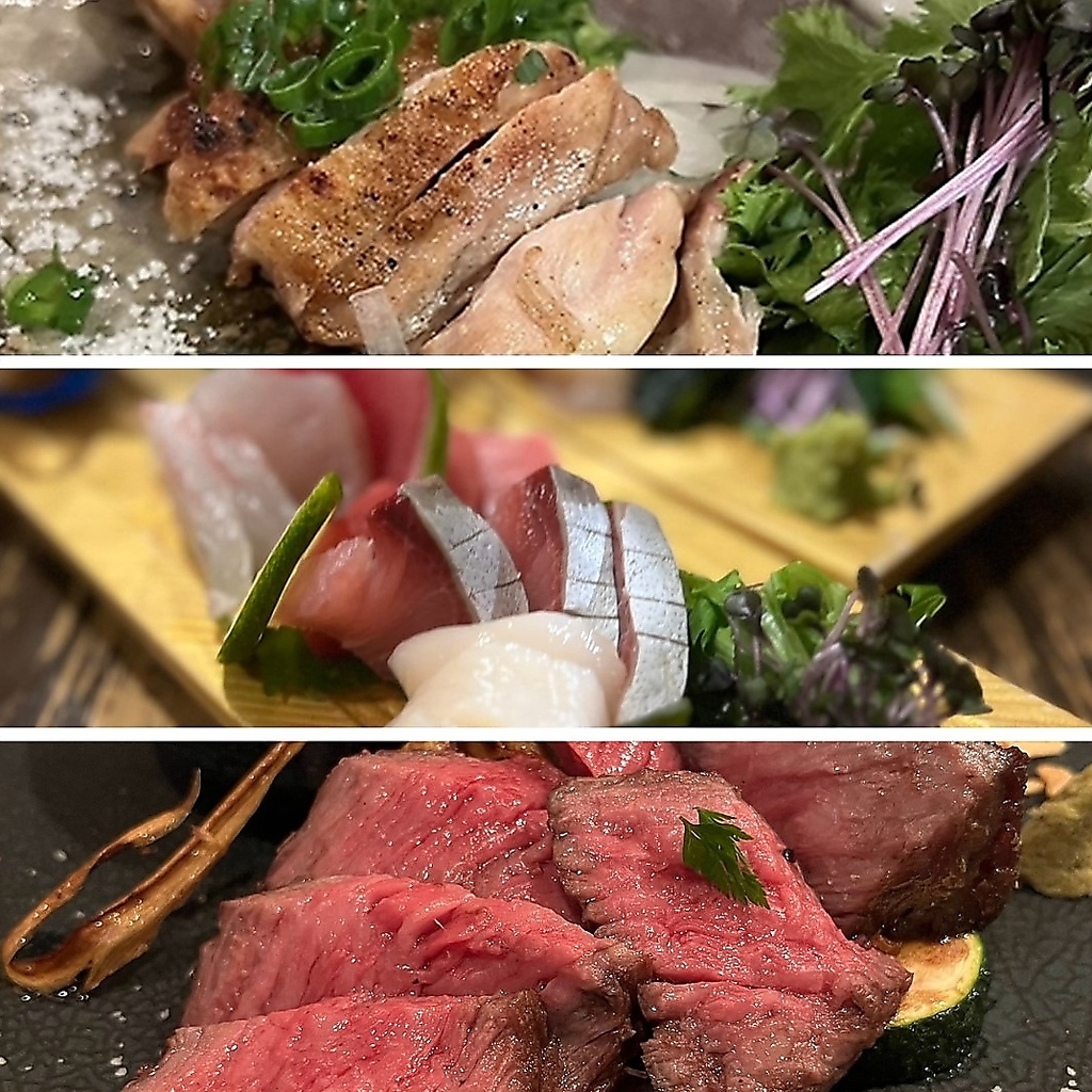 当店は鶏料理と魚料理が自慢の洋風居酒屋です♪ジャンルにとらわれない美味しい料理を堪能出来ます。