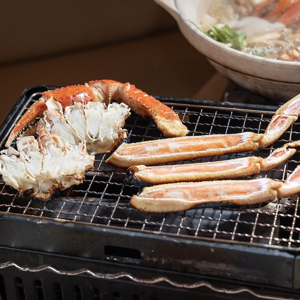 【宴会に♪キンキンに冷えたビール等飲み放題＆特上のずわい蟹食べ放題＆】特上コース11,000円