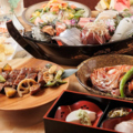 料理メニュー写真&nbsp;おすすめ！【贅沢コース】豪華！刺し盛り付き全7品　＜120分飲み放題付き＞