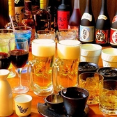 【単品飲み放題】アラカルトで注文したい方へは、こちらがおススメ♪お酒が弱い方も安心なノンアルコールドリンクも多数取り揃えております。