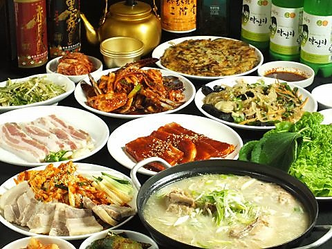 韓国料理も焼肉も充実！