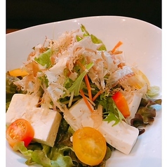 海鮮と豆腐の和風サラダ