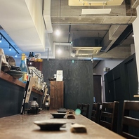 ライブ感◎音や香り、手さばきを楽しめる。