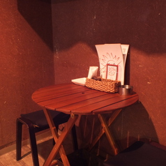 2人掛けのテーブル席は、デートに最適☆