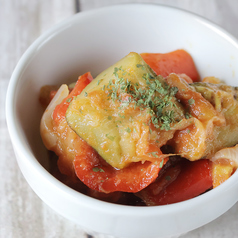 野菜のトマト煮込み（カポナータ）