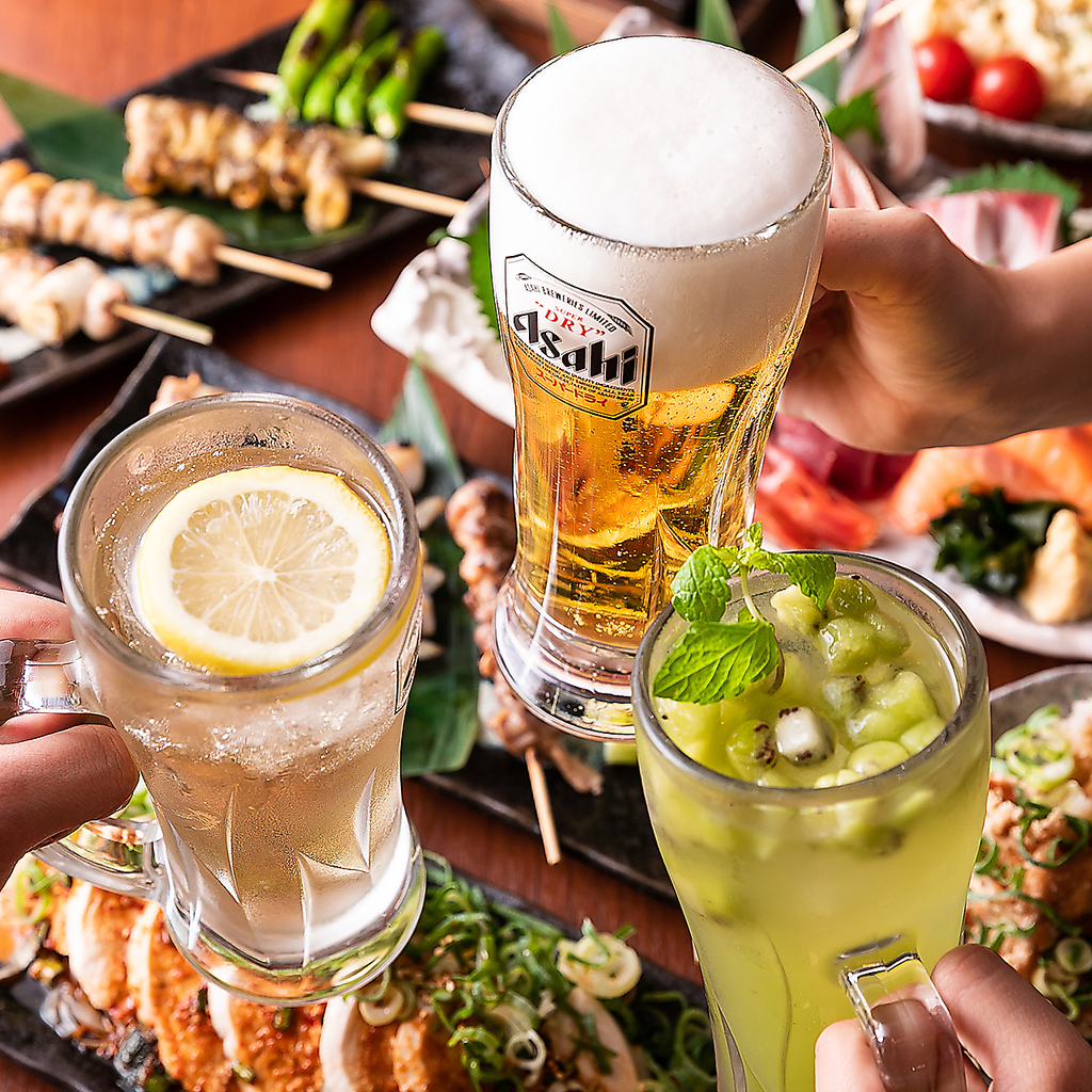 各種宴会コース4,000円(税込)よりご用意しております！！内容変更等もお気軽にご相談ください◎