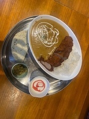 カツカレーセット