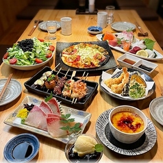 お酒との相性を考えた多彩な一品料理も豊富◎